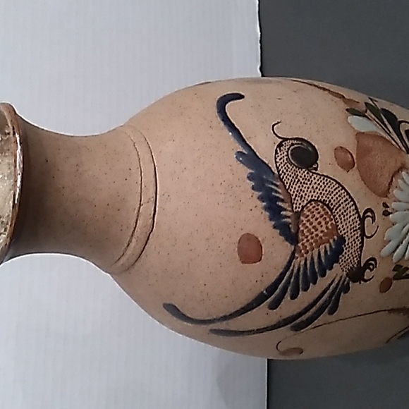 VASE EXAMPLE OF TONALA MEXICAN POTTERY - Picture 6 of 10